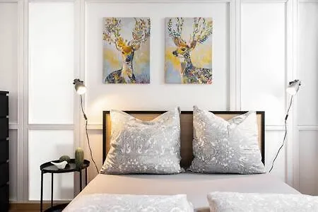 2Bedroom In Historic Villa Near Nymphenburg Palace Mnichov Apartmán